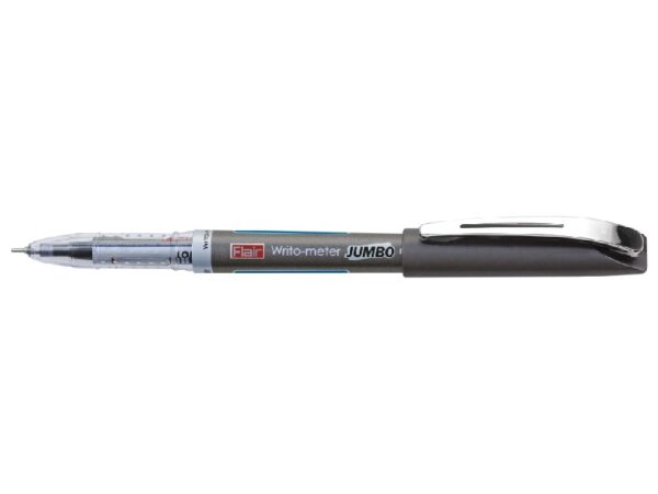 Ручка шариковая FLAIR "Writometer JUMBO", 12,5 км, синяя