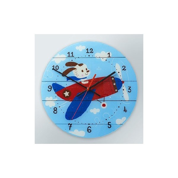 Часы ВЕГА А1-37 Собачка на самолете