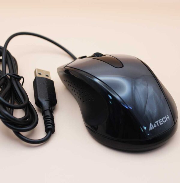 Мышь A4Tech N-500FS, Black, V-Track USB