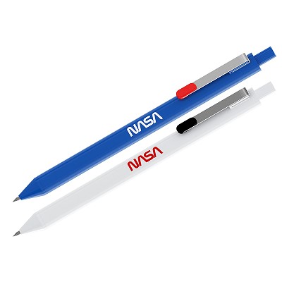 Ручка шариковая автоматическая Berlingo "Ad Astra" синяя, 0,7мм