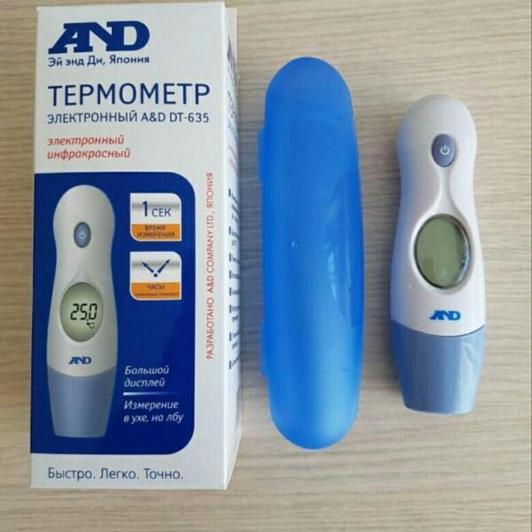 Термометр инфракрасный A&D DT-635 белый