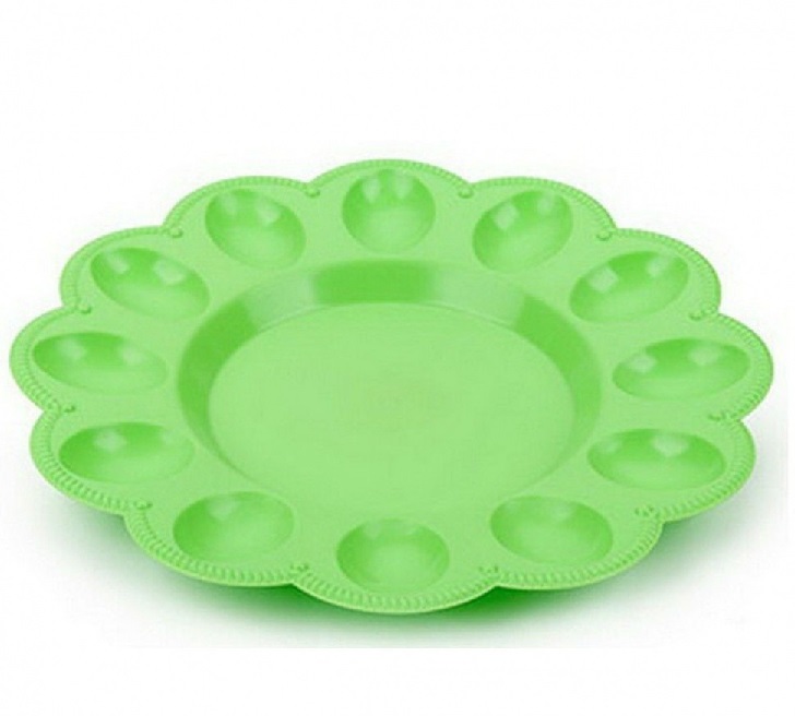 Тарелка для яиц пластик