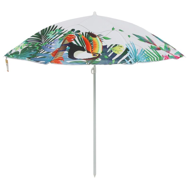 Зонт пляжный цветной d=180см, h=195см