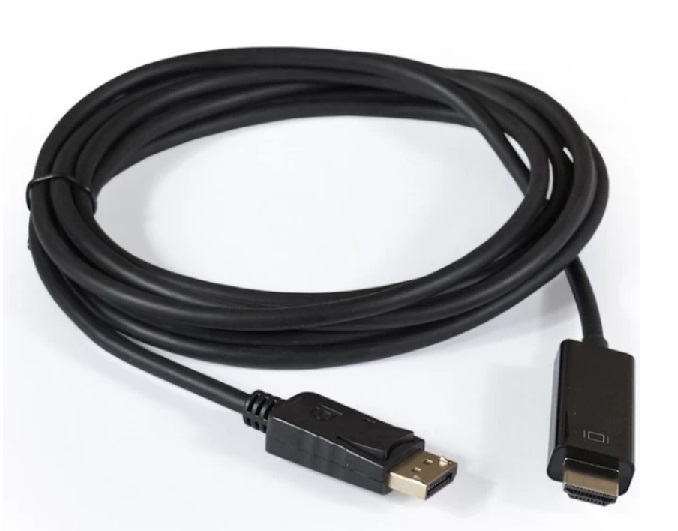 Кабель Dp to HDMI ExeGate EX-CC-DP-HDMI-3.0, 3.0м (экран.)
