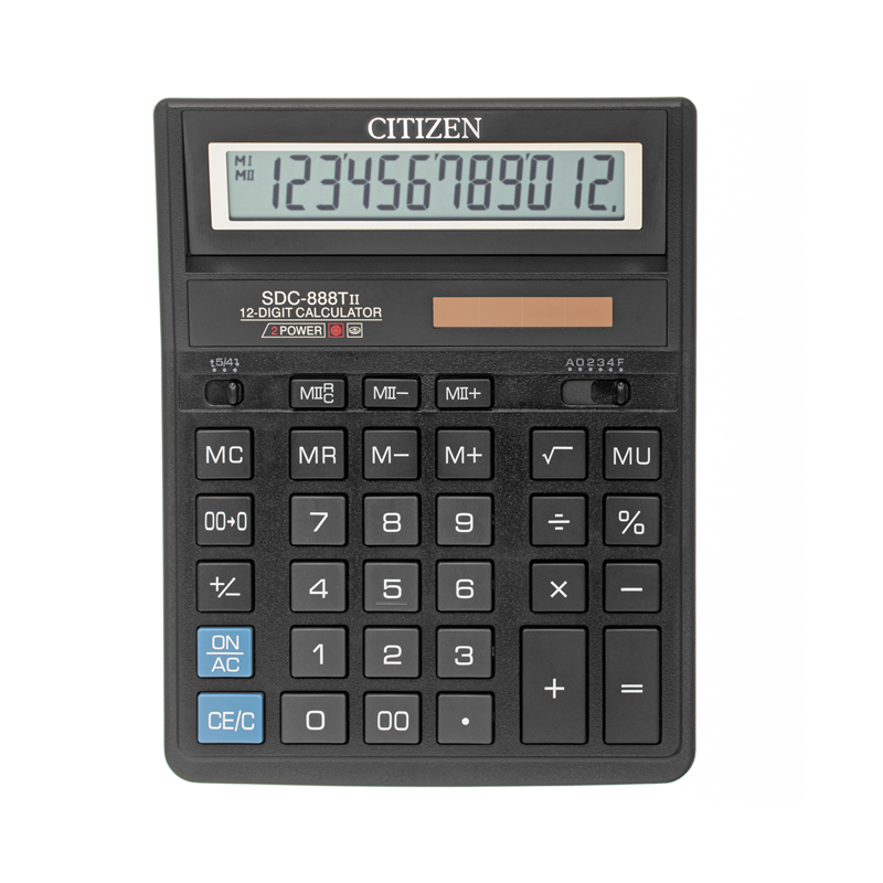 Калькулятор Citizen SDC-888TII 12-разр.