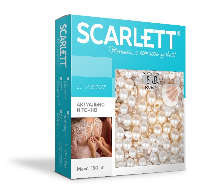 Весы напольные Scarlett SC-BS33E085