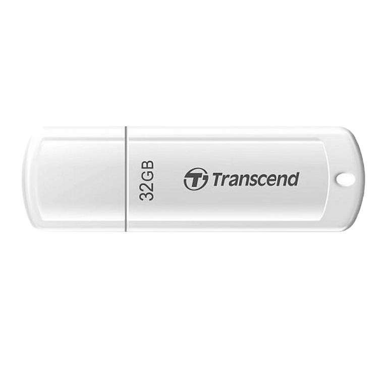 Модуль памяти 32GB USB 2.0 Transcend 370 White