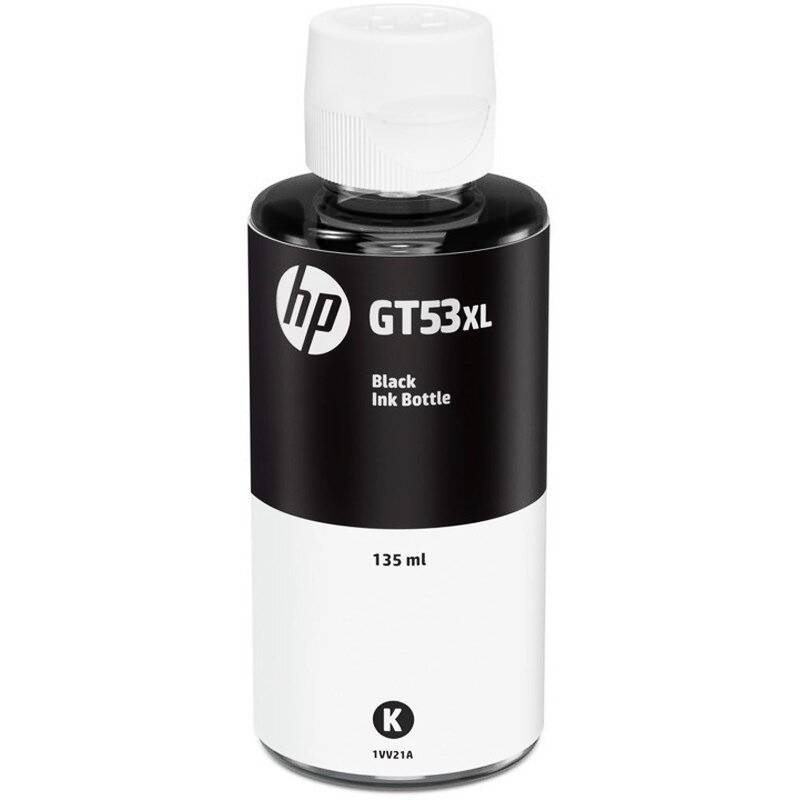 Чернила HP GT53XL 1VV21AE чёрная, 6000 стр. (135 ml)