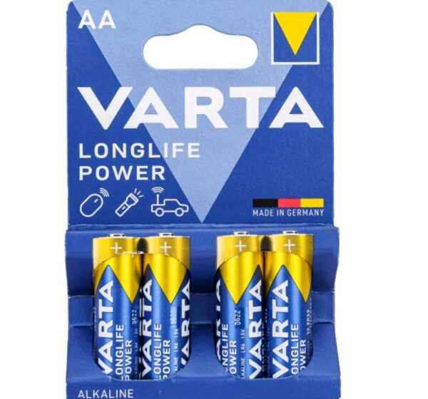 Батарейка VARTA LR06 HIGH ENERGY/LONGLIFE (AA, 4 шт)