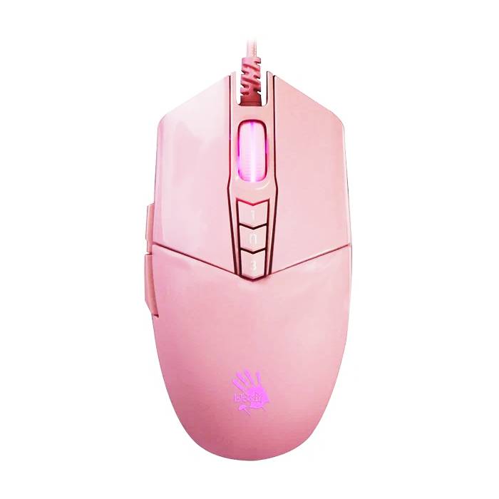 Мышь A4 Tech P91s Pink Bloody, USB