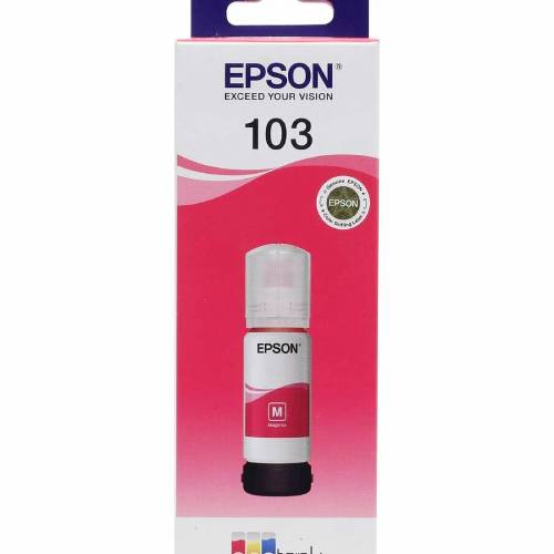 Чернила Epson 103 (C13T00S34A) Magenta, 65ml, L3100, original