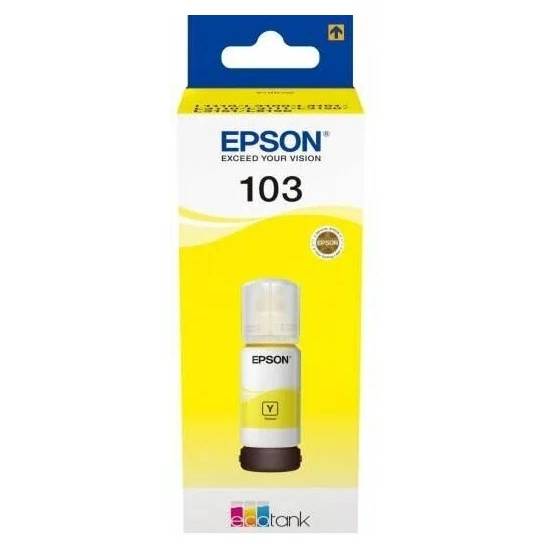 Чернила Epson 103 (C13T00S44A) Yellow, 65ml, L3100, original