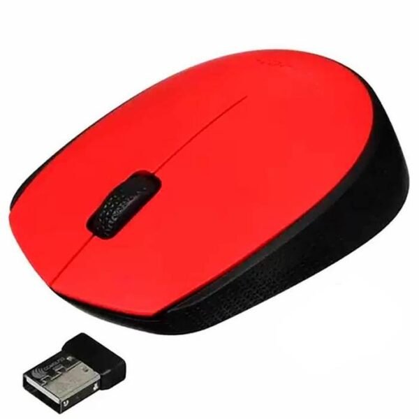 Мышь Logitech M170 Red беспроводная (910-004648)