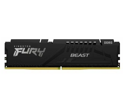 Модуль памяти DDR V 16Gb 6400MHz Kingston Fury Beast KF564C32BB-16